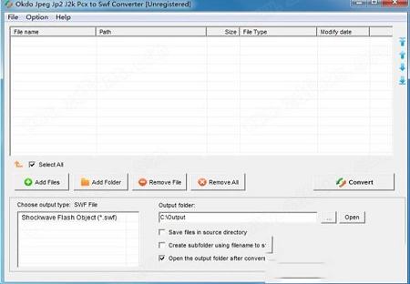 Okdo Jpeg Jp2 J2k Pcx to Swf Converter