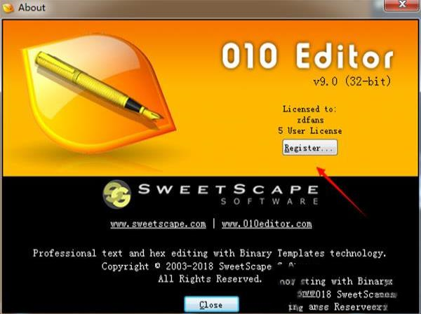 -010 Editor(十六进制编辑器)v9.0汉化破解版