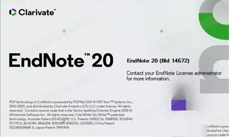 -EndNote 20 Build 14672破解版