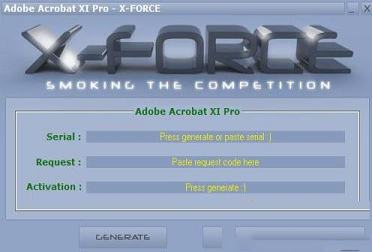 adobe acrobat xi pro注册机