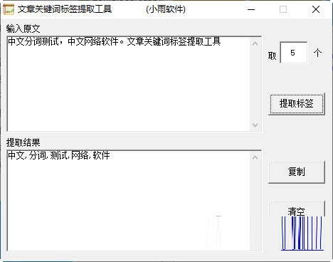 文章关键词标签提取工具