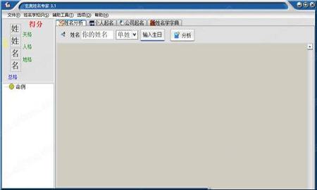 玄奥姓名专家下载-玄奥姓名专家v3.1绿色破解版