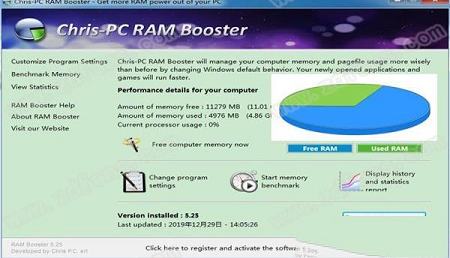 -Chris-PC RAM Boosterv5.25破解版
