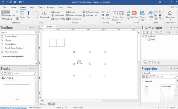 WYSIWYG Web Builder 17
