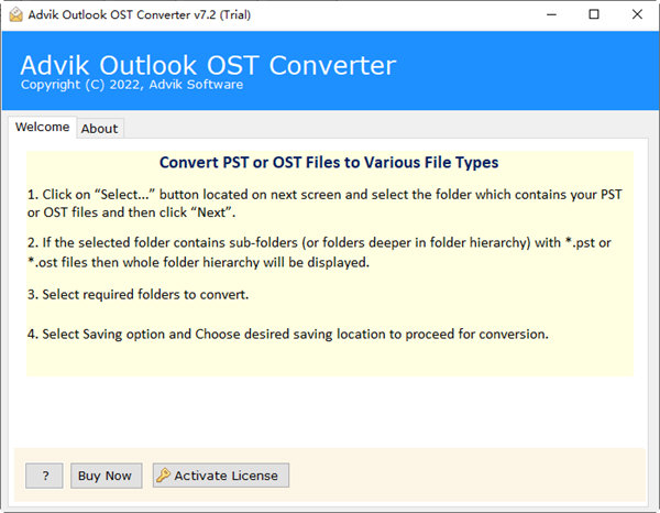 Advik Outlook OST Converter下载-Advik Outlook OST Converter(邮件迁移软件) V7.2 官方版