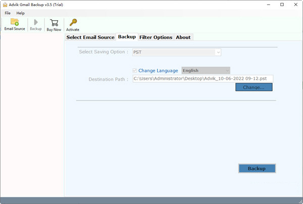 Advik Gmail Backup