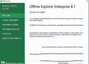 -Offline Explorer Enterprise 8v8.1.4896破解版