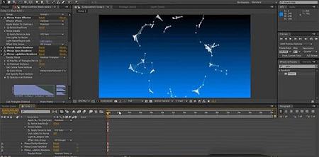 AE点线面三维粒子插件下载-Rowbyte Plexus免费版v3.1.5