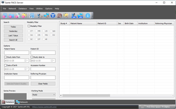 Sante下载-Sante PACS Server(图片查看工具) V2.4.3 官方版