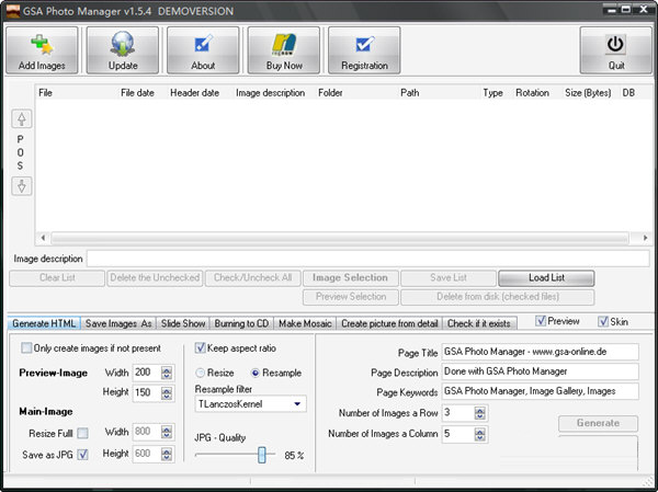 GSA Photo Manager