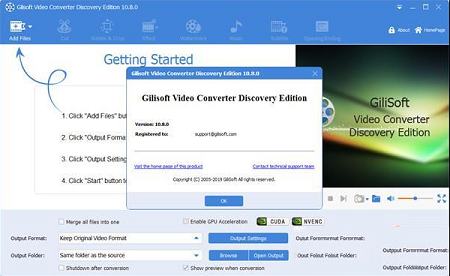 万能视频格式转换软件下载-GiliSoft Video Converter(视频格式转换)v10.8绿色破解版(已注册)