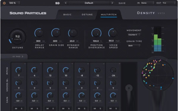Sound Particles Density