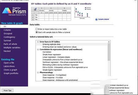 GraphPad Prism下载-GraphPad Prismv9.0.0.121破解版