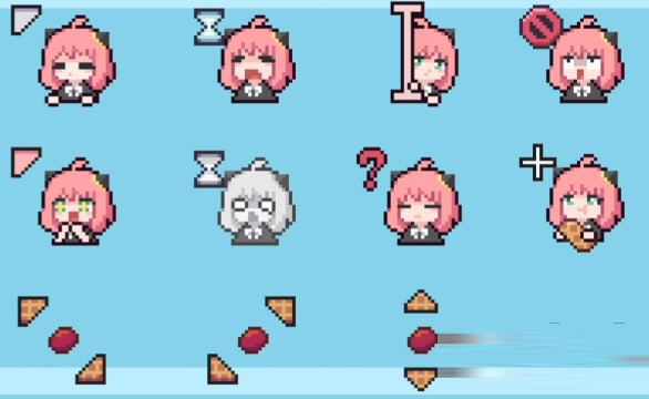 阿尼亚鼠标指针下载-间谍过家家阿尼亚鼠标指针 +17 绿色免费版