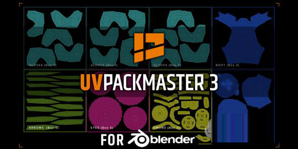 UVPackmaster下载-UVPackmaster PRO(UV贴图打包插件) V3.1.2 免费版