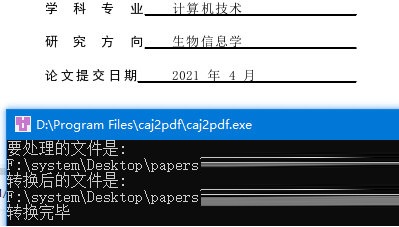 caj转pdf工具
