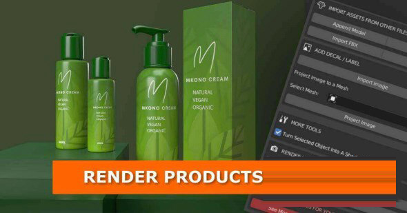 Product下载-Product Rendering Tools(Blender产品快速渲染插件) V1.0.1 免费版