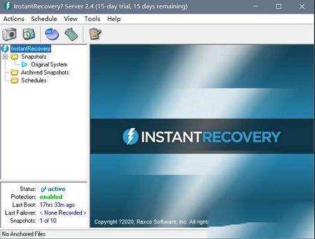 InstantRecovery免费版下载-InstantRecovery(系统快照软件)v2.4.1免费版