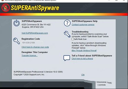 SUPERAntiSpyware下载-SUPERAntiSpyware Prov10.0.1206破解版