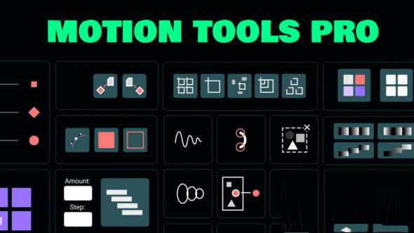 Motion下载-Motion Tools Pro(关键帧弹性曲线点对齐AE脚本) V1.0.1 专业版