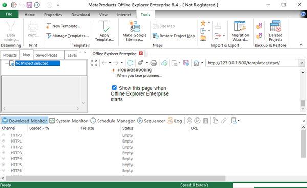 MetaProducts Offline Explorer Enterprise