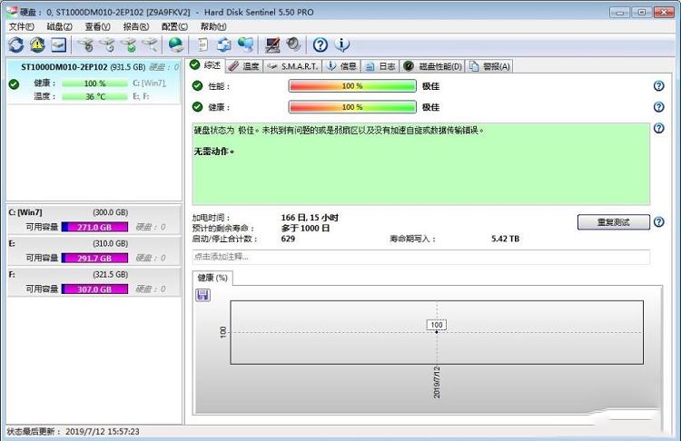 -Hard Disk Sentinelv5.61中文绿色版