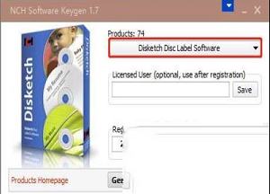 -NCH Disketch Disc Label(光盘封面制作工具)v6.21破解版
