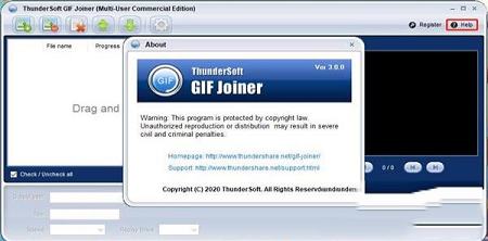 GIF制作工具下载-ThunderSoft GIF Joiner(GIF制作工具)v3.0.0破解版