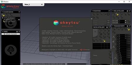 3D动画类的软件下载-Nukeygara Akeytsu 2020v20.1.3.0破解版(附破解补丁)