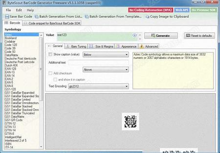-ByteScout BarCode Generatorv5.1.5破解版