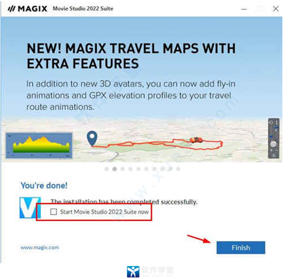 MAGIX Movie Studio 2022中文免费下载-MAGIX Movie Studio 2022破解版 v21.0.2.13 附教程