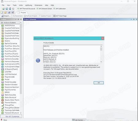 ANSYS Products 2021 R1破解补丁