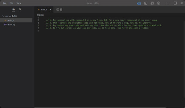 Cursor下载-Cursor(智能AI代码生成工具) V0.1.5 官方版
