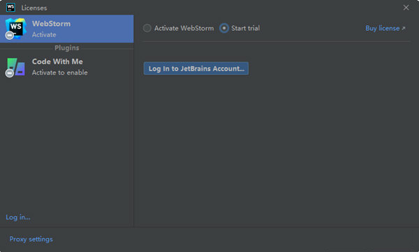 Webstorm2022中文永久破解激活版