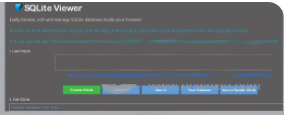 SQLite经理插件