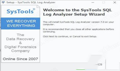 -SysTools SQL Log Analyzer 8中文破解版