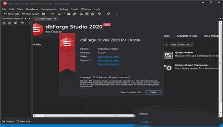-dbForge Studio 2020 for Oraclev4.1.94破解版(附破解补丁和教程)