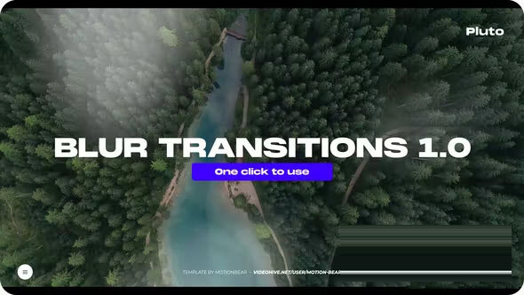 Blur下载-Blur Transitions(快速动感模糊虚化转场过渡AE模板) V1.0 免费版