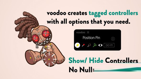 Aescripts下载-Aescripts Voodoo(AE图钉高级绑定脚本) V1.0 最新免费版