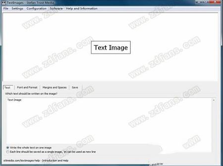 -TextImages(文字转图片软件)v1.1 绿色免费版