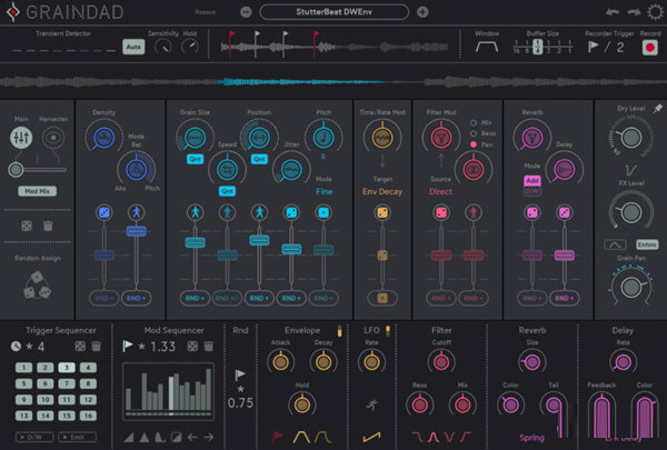 Graindad下载-Sugar Bytes Graindad(切片颗粒效果器) V1.0.1 官方版