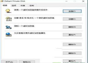 -Dekart Private Disk(虚拟磁盘加密软件)V2.11 绿色版