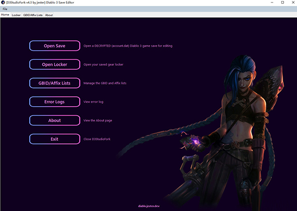 Ns版暗黑破坏神3存档修改器下载-D3Studio(NS版暗黑3存档修改器) V4.3 免费版