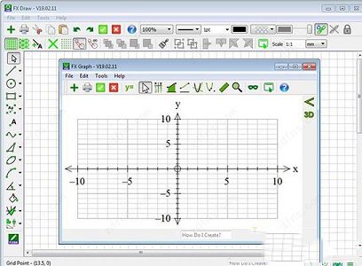 数学图表绘制工具破解版下载-FX Draw Tools(数学图表绘制工具)v19.12.10破解版