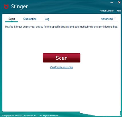 StingerStinger(杀毒软件)下载-McAfee Stingerv12.2.0.91绿色版