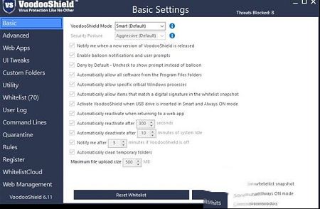 Voodooshield Pro破解版下载-Voodooshield Pro(系统安全防范工具)v6.11破解版