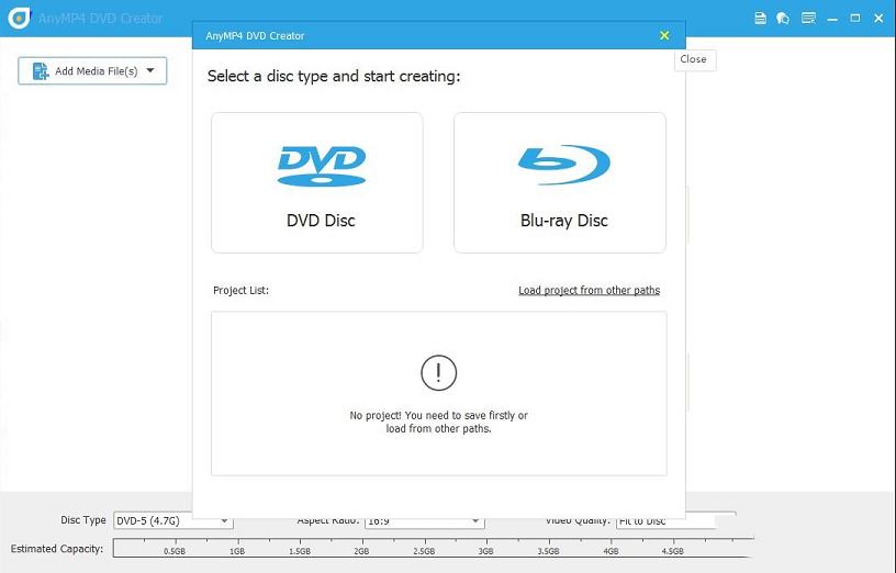 -AnyMP4 DVD Creatorv7.2.50绿色免费版