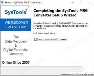 SysTools MSG Converte下载-SysTools MSG Converter 7中文破解版