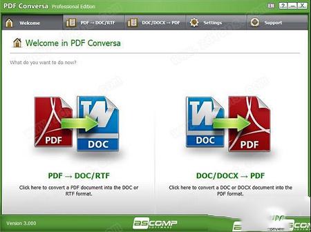 PDF Conversa Professional 3附破解补丁下载-PDF Conversa Professional 3中文破解版