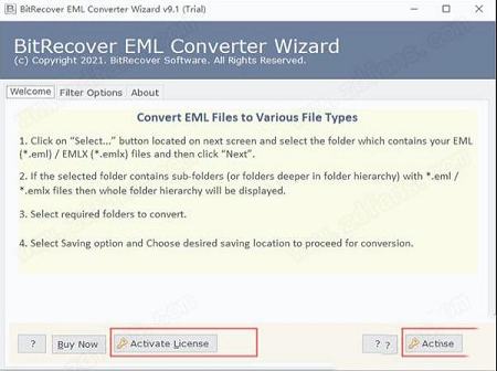 BitRecover EML Converter Wizard破解补丁下载-BitRecover EML Converter Wizardv9.1.0中文破解版